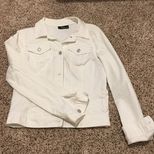 White Denim Jacket